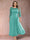A-Line/Princess Scoop 3/4 Sleeves Plus Size Mother of the Bride Dresses with Applique