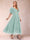 A-Line/Princess V-Neck Half Sleeves Mother of the Bride Dresses with Applique