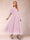 A-Line/Princess V-Neck Half Sleeves Mother of the Bride Dresses with Applique