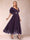 A-Line/Princess V-Neck Half Sleeves Mother of the Bride Dresses with Applique