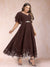 A-Line/Princess V-Neck Half Sleeves Plus Size Mother of the Bride Dresses with Applique