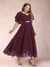 A-Line/Princess V-Neck Half Sleeves Plus Size Mother of the Bride Dresses with Applique