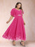 A-Line/Princess V-Neck Half Sleeves Plus Size Mother of the Bride Dresses with Applique
