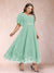 A-Line/Princess V-Neck Half Sleeves Plus Size Mother of the Bride Dresses with Applique