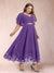 A-Line/Princess V-Neck Half Sleeves Plus Size Mother of the Bride Dresses with Applique