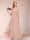 A-Line/Princess Scoop Short Sleeves Jumpsuits with Watteau Train