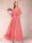 A-Line/Princess Scoop Short Sleeves Jumpsuits with Watteau Train