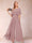 A-Line/Princess Scoop Short Sleeves Jumpsuits with Watteau Train