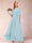 A-Line/Princess Scoop Short Sleeves Jumpsuits with Watteau Train
