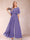 A-Line/Princess Scoop Short Sleeves Jumpsuits with Watteau Train