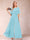 A-Line/Princess Scoop Short Sleeves Jumpsuits with Watteau Train