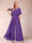 A-Line/Princess Scoop Short Sleeves Jumpsuits with Watteau Train