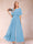A-Line/Princess Scoop Short Sleeves Jumpsuits with Watteau Train