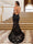 Trumpet/Mermaid V-Neck Sleeveless Evening Dresses with Applique