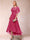 A-Line/Princess Scoop Half Sleeves Mother of the Bride Dresses with Applique