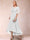 A-Line/Princess Scoop Half Sleeves Mother of the Bride Dresses with Applique