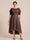 A-Line/Princess Scoop Half Sleeves Plus Size Mother of the Bride Dresses with Applique