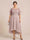 A-Line/Princess Scoop Half Sleeves Plus Size Mother of the Bride Dresses with Applique