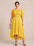 A-Line/Princess Scoop Half Sleeves Plus Size Mother of the Bride Dresses with Applique