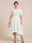 A-Line/Princess Scoop Half Sleeves Plus Size Mother of the Bride Dresses with Applique