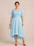 A-Line/Princess Scoop Half Sleeves Plus Size Mother of the Bride Dresses with Applique