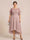 A-Line/Princess Scoop Half Sleeves Plus Size Mother of the Bride Dresses with Applique
