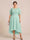 A-Line/Princess Scoop Half Sleeves Plus Size Mother of the Bride Dresses with Applique