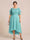 A-Line/Princess Scoop Half Sleeves Plus Size Mother of the Bride Dresses with Applique