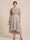 A-Line/Princess Scoop Half Sleeves Plus Size Mother of the Bride Dresses with Applique