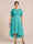 A-Line/Princess Scoop Half Sleeves Plus Size Mother of the Bride Dresses with Applique