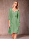 Sheath/Column V-Neck 3/4 Sleeves 2 Pieces Mother of the Bride Dresses with Ruched & Jacket