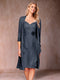 Sheath/Column V-Neck 3/4 Sleeves 2 Pieces Mother of the Bride Dresses with Ruched & Jacket