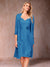 Sheath/Column V-Neck 3/4 Sleeves 2 Pieces Mother of the Bride Dresses with Ruched & Jacket
