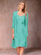 Sheath/Column V-Neck 3/4 Sleeves 2 Pieces Mother of the Bride Dresses with Ruched & Jacket