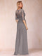 Sheath/Column Scoop Long Sleeves Jumpsuit with Applique & Jacket