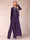 Sheath/Column Scoop Long Sleeves Jumpsuit with Applique & Jacket