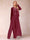 Sheath/Column Scoop Long Sleeves Jumpsuit with Applique & Jacket
