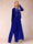 Sheath/Column Scoop Long Sleeves Jumpsuit with Applique & Jacket