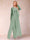 Sheath/Column Scoop Long Sleeves Jumpsuit with Applique & Jacket
