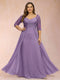 Sheath/Column V-Neck Half Sleeves Plus Size Mother of the Bride Dresses with Applique