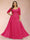 Sheath/Column V-Neck Half Sleeves Plus Size Mother of the Bride Dresses with Applique