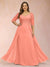 Sheath/Column V-Neck Half Sleeves Plus Size Mother of the Bride Dresses with Applique