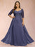 Sheath/Column V-Neck Half Sleeves Plus Size Mother of the Bride Dresses with Applique