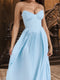 A-Line/Princess Strapless Sleeveless Evening Dresses with Ruched