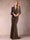 Trumpet/Mermaid V-Neck Long Sleeves Mother of the Bride Dresses with Ruffles