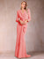 Trumpet/Mermaid V-Neck Long Sleeves Mother of the Bride Dresses with Ruffles