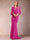 Trumpet/Mermaid V-Neck Long Sleeves Mother of the Bride Dresses with Ruffles
