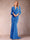 Trumpet/Mermaid V-Neck Long Sleeves Mother of the Bride Dresses with Ruffles