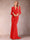 Trumpet/Mermaid V-Neck Long Sleeves Mother of the Bride Dresses with Ruffles