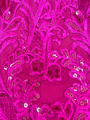 Sheath/Column Scoop Long Sleeves Mother of the Bride Dresses with Applique